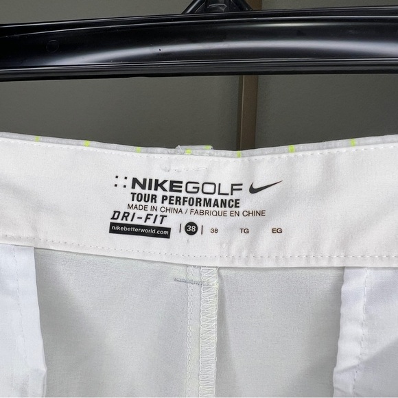 Nike Golf Tour Performance  Dri-fit Plaid Shorts sz 38 - Picture 5 of 7